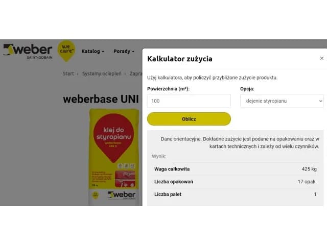 Ile kleju na m2 elewacji kalkulator - oblicz oszczędności na materiałach Ile kleju na m2 elewacji kalkulator - oblicz oszczędności na materiałach
