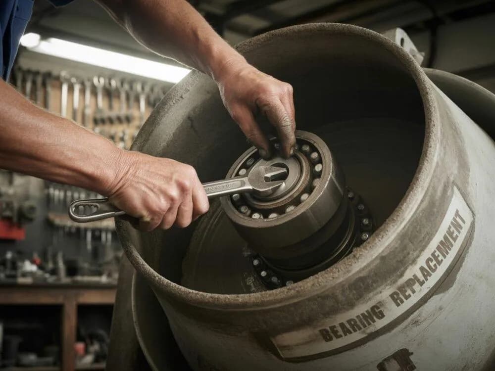 Jak wymienić łożyska w betoniarce 150 l - uniknij kosztownych błędów Jak wymienić łożyska w betoniarce 150 l - uniknij kosztownych błędów