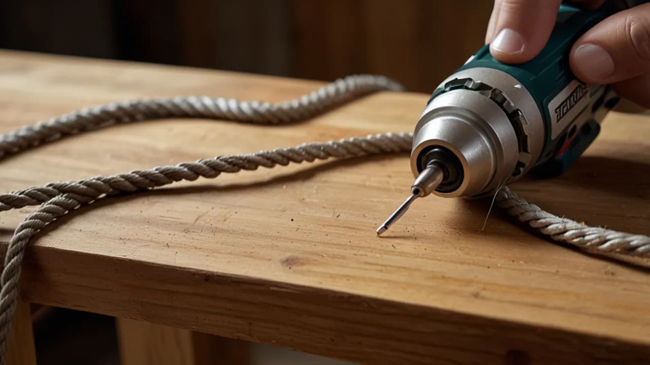 Domowy powróz z wiertarki: jak zrobić mocną linę krok po kroku Domowy powróz z wiertarki: jak zrobić mocną linę krok po kroku