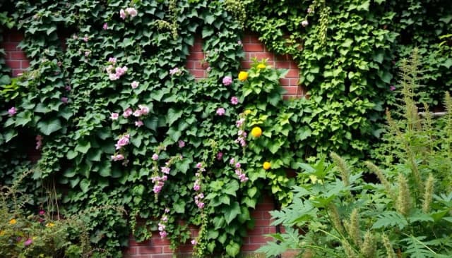 Jak zamaskować mur w ogrodzie: 8 skutecznych sposobów na piękne otoczenie Jak zamaskować mur w ogrodzie: 8 skutecznych sposobów na piękne otoczenie