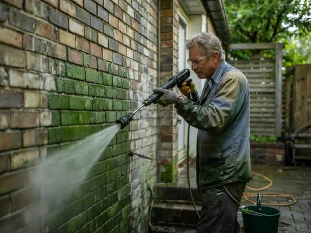 Jak usunąć zielony nalot na elewacji - skuteczne metody i porady Jak usunąć zielony nalot na elewacji - skuteczne metody i porady