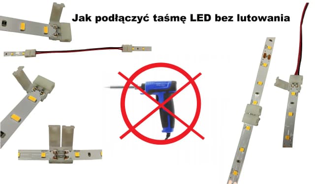 Jak prawidłowo podłączyć listwę LED - Instrukcja dla początkujących Jak prawidłowo podłączyć listwę LED - Instrukcja dla początkujących