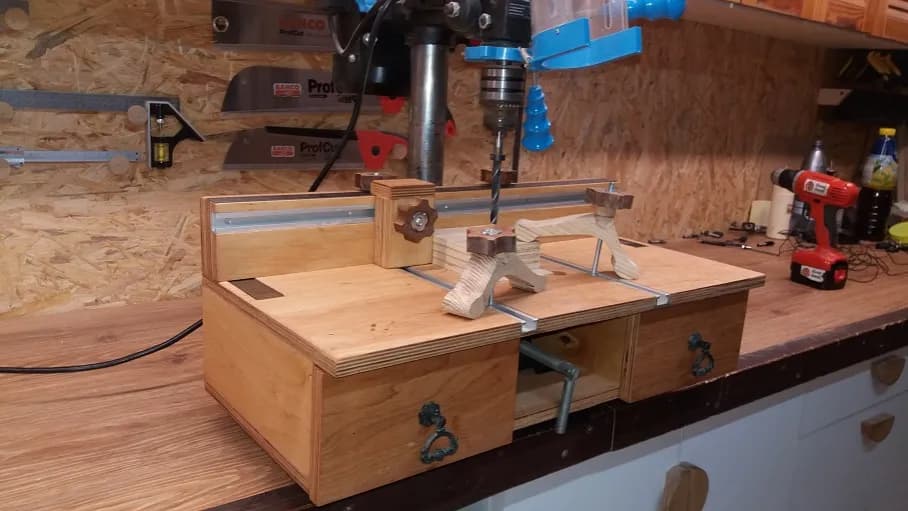 Jak zrobić stół do wiertarki stołowej: kompletna instrukcja budowy krok po kroku Jak zrobić stół do wiertarki stołowej: kompletna instrukcja budowy krok po kroku